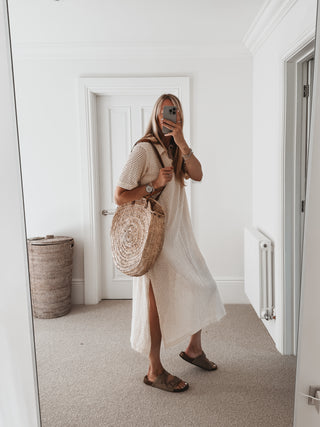 Kayenta Crochet CREAM dress