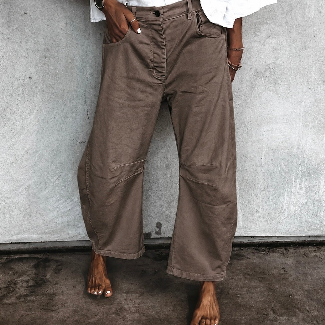 Taupe Boston barrel jeans *NEW*