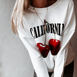 California Cherries sweatshirt *NEW*