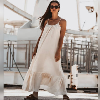 Corfu VINTAGE WHITE dress *NEW*