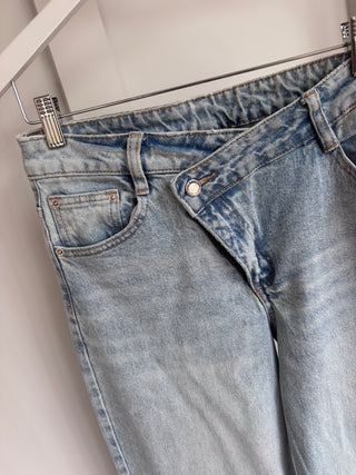 Pale Aby asymmetric wide leg jeans *NEW*