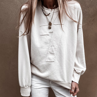 Vintage white 7 sweatshirt *PRE-ORDER*