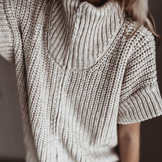 CREAM Zip knit *NEW*