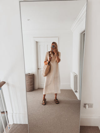 Kayenta Crochet CREAM dress