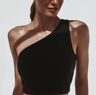 Brya Black one shoulder top *NEW*