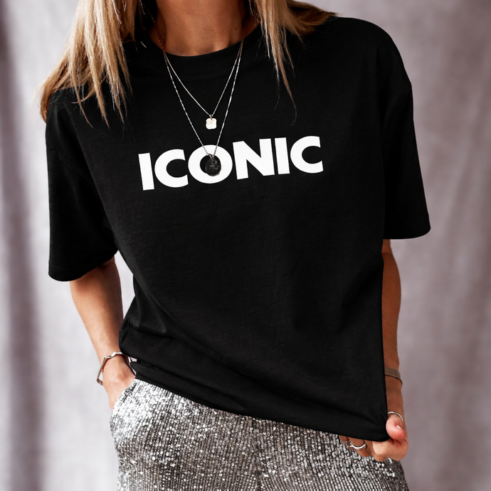 BLACK ICONIC tee *NEW*