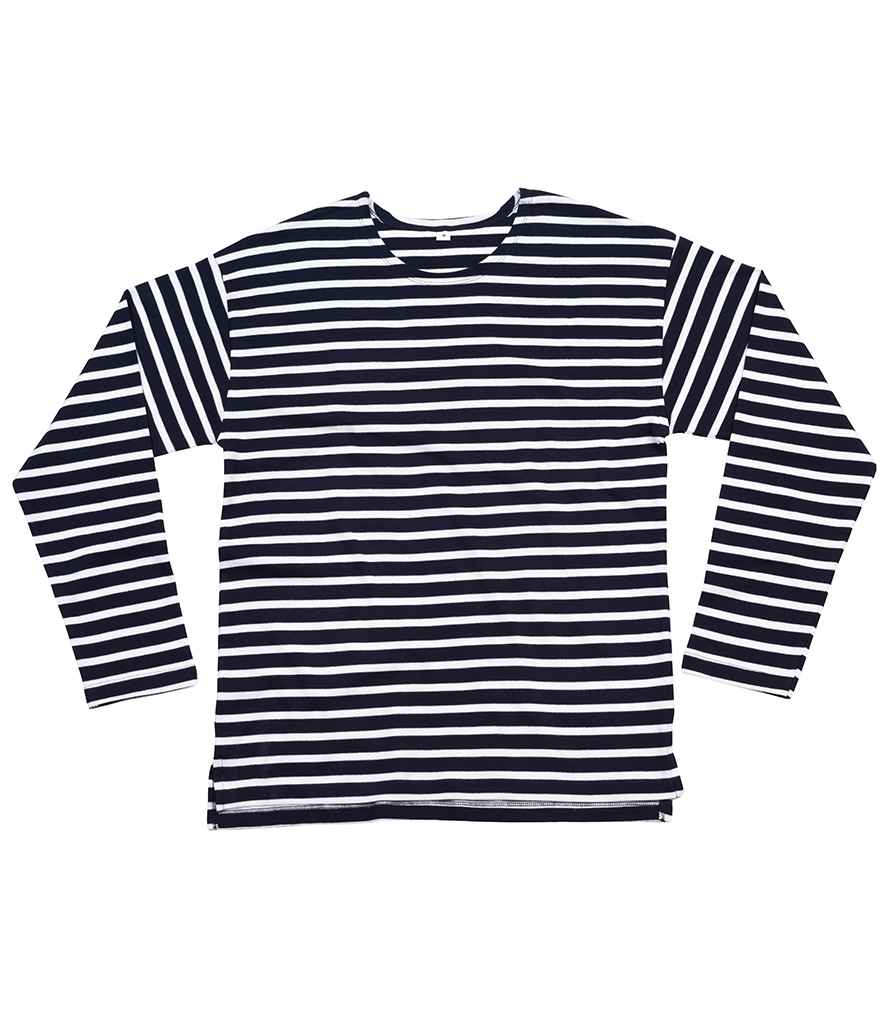 Navy stripe top