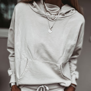 ULTIMATE DESERT BEIGE  super slouchy relaxed hoody *NEW*