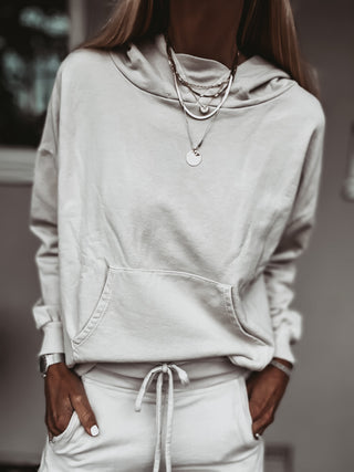 ULTIMATE DESERT BEIGE  super slouchy relaxed hoody *NEW*