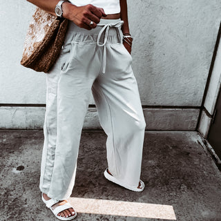 Ultimate LIGHT GREY jogger palazzo's