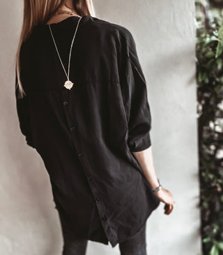 Caldera black button shirt *NEW*