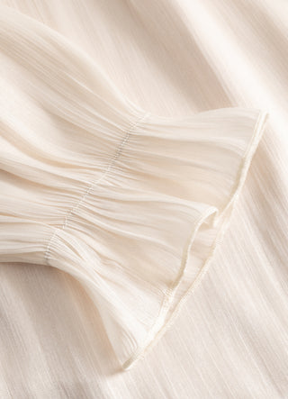 Vintage white Miyu ruffle sheer top *NEW*