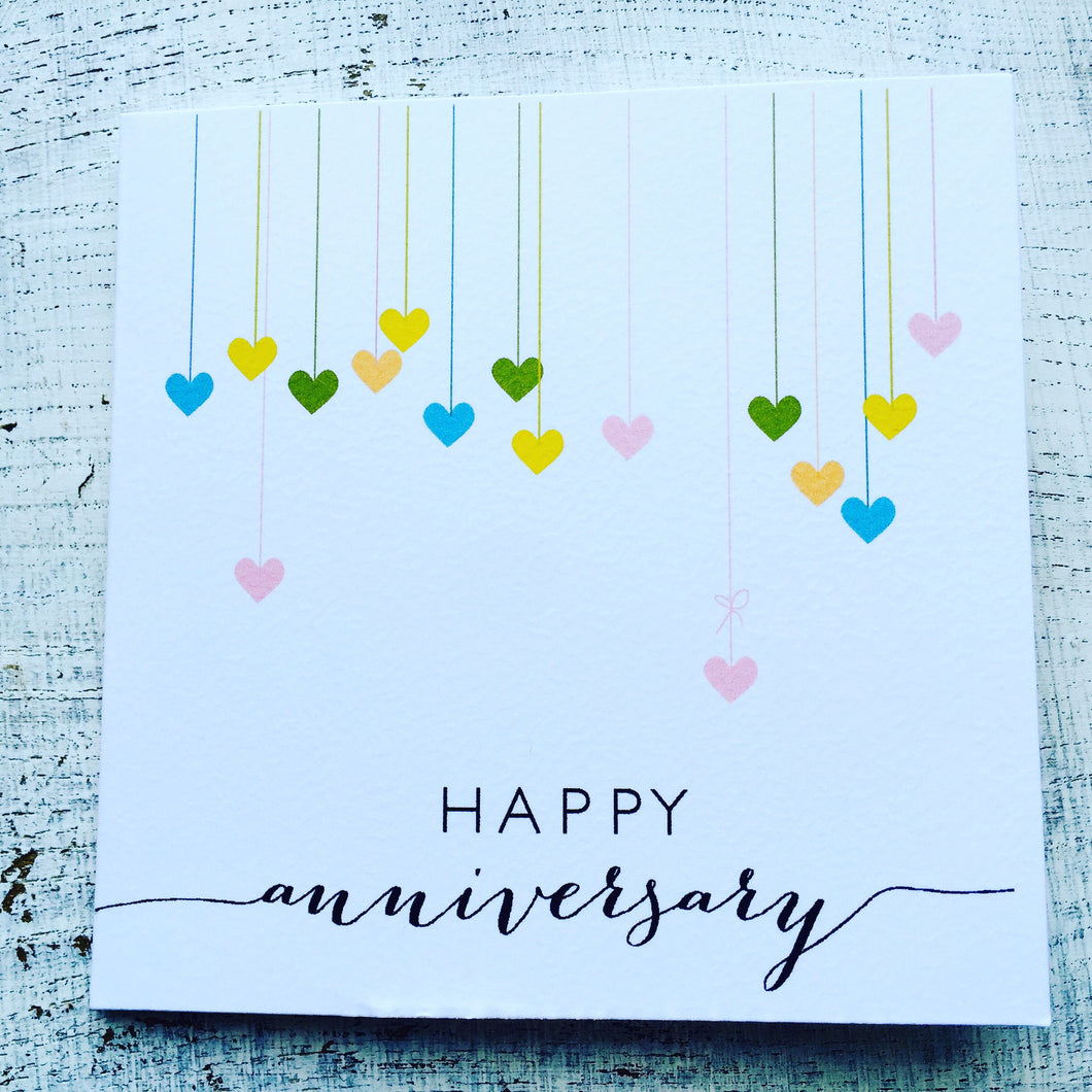 Hanging stars anniversary