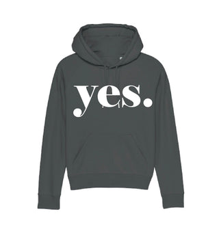 YES charcoal grey hoody