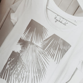 Grey palms tee *new*