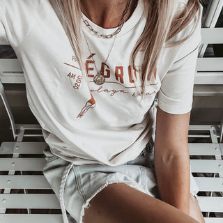 Negroni playa & bar vintage white boyfriend tee *new*