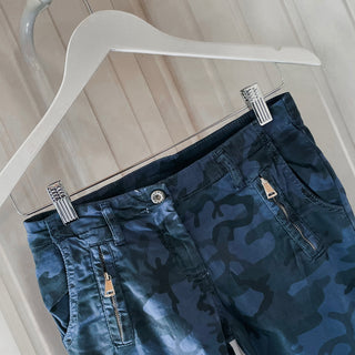 Navy camo combat jeans