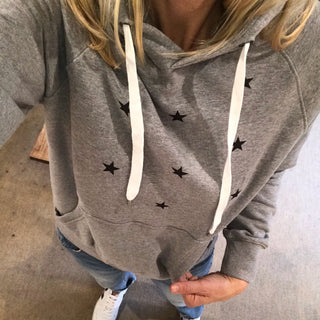 Little black stars hoody (S)