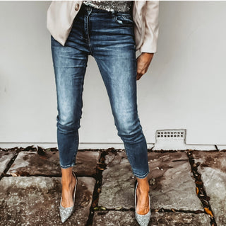 Ravello vintage blue BIKER jeans