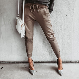 Taupe tan ULTIMATE  joggers