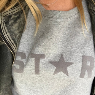 Grey STAR word sweat