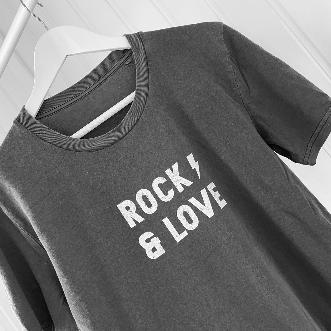 Rock & love vintage tee (sample)