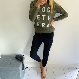 Khaki TOGETHER sweatshirt *raising money for NHS charities together*