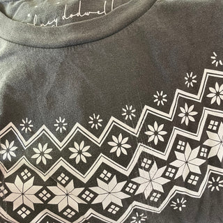 Fairisle tee (size 10- 12)