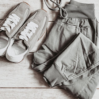 Light khaki ULTIMATE joggers *new colour*