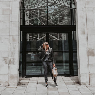 Short sleeved DARK GREY jumpsuit