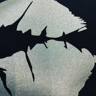 Grey lips black tee *now with added glitter!*