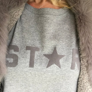 Grey STAR word sweat
