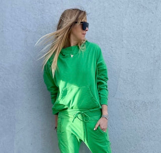 ULTIMATE NEON GREEN  super slouchy hoody