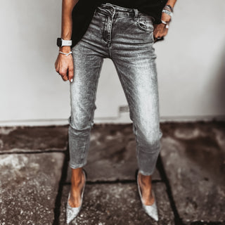 Ravello vintage grey BIKER jeans