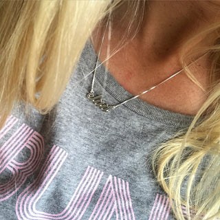 ELAA sterling silver necklace