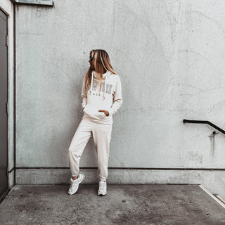 COLLEGE vintage white  NEW YORK Hoody *BACK IN STOCK*