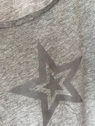 Double grey star grey tee (m)