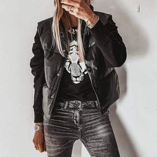 Black tiger sweatshirt *super slouchy fit* *NOW HALF PRICE!!*