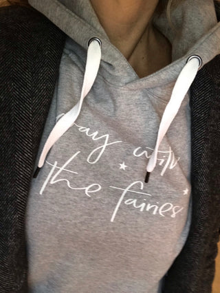 Away with the fairies hoody (small, UK 10-12)