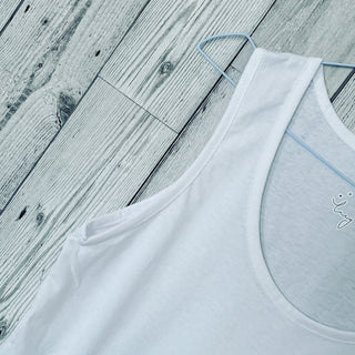 The perfect WHITE vest top! (Fab for layering over)