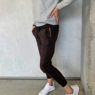 Deep chocolate brown ULTIMATE joggers