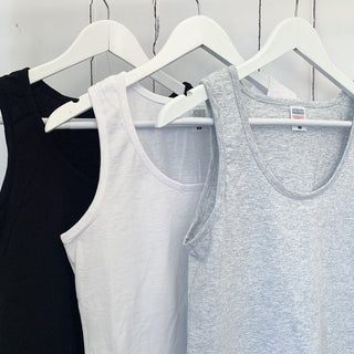 The perfect WHITE vest top! (Fab for layering over)