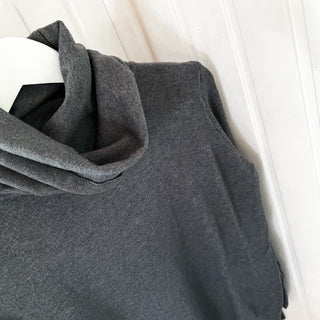 Dark Grey Dolomite Roll Neck jumper