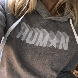 Grey human hoody (XS, size UK 10)