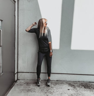 Long sleeved DARK GREY jumpsuit with pockets