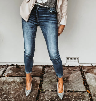 Ravello vintage blue BIKER jeans