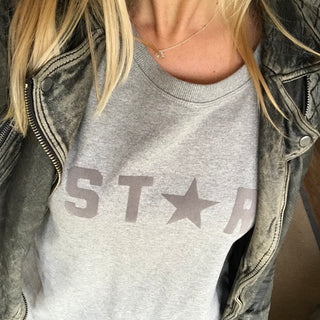 Grey STAR word sweat