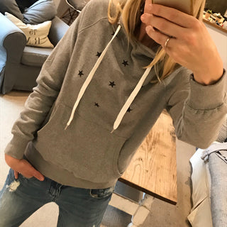 Little black stars hoody (S)