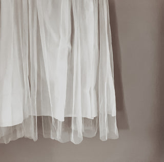 Paris TULLE skirt - vintage white