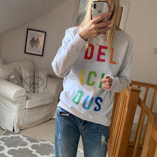DELICIOUS multicoloured sweatshirt (m)